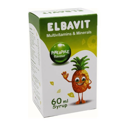 البافيت شراب فيتامينات متعددة 60 مل / Elbavit Syrup 60 Ml
