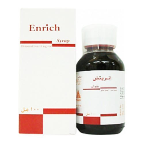 انريتش شراب 100 مل / Enrich Syrup 100 Ml