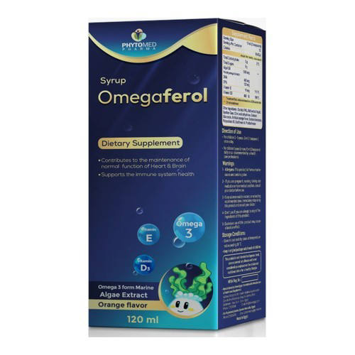 اوميجافيرول شراب 120 مل / Omegaferol Syrup 120ml