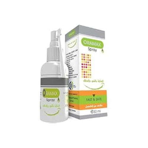 اوراماكس مطهر للفم و الحلق 30 مل / Oramax Oral & Throat Antiseptic Spray 30ml