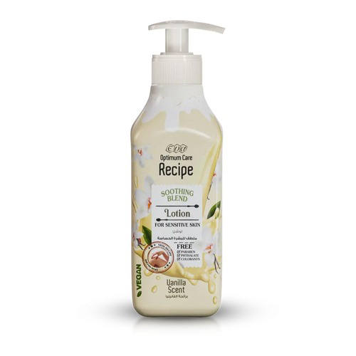 ايفا اوبتيموم كير ريسبي لوشن مرطب / Eva Optimum Care Recipe Moisturizing Body Lotion
