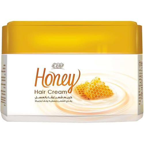 ايفا كريم شعر عسل عائلى200 جم / Eva Hair Clinic Cream with Honey Family Size 200g
