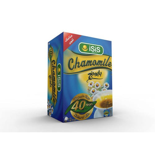 ايزيس كاموميل علبة 12 كيس / Isis Chamomile Herbal Tea 12 Bags