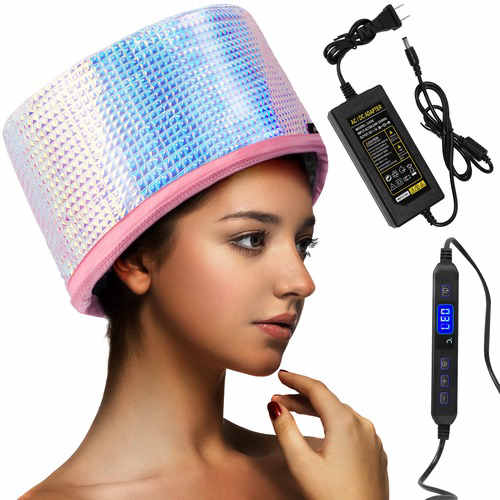 بونيه حرارى / Electric Heated Deep Conditioning Hair Spa Cap