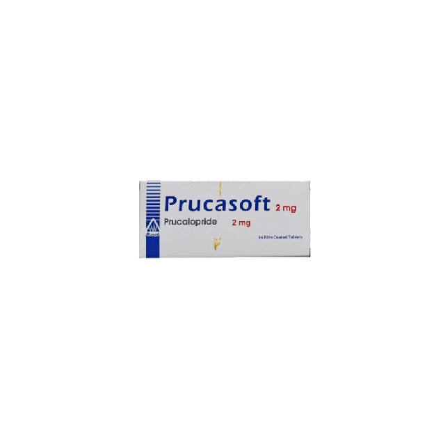 بروكاسوفت 2 مجم 14 قرص / prucasoft 2mg 14 f.c. tab