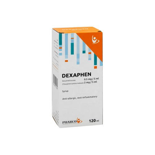 ديكسافين شراب 120 مل / Dexaphen Syrup 120ml