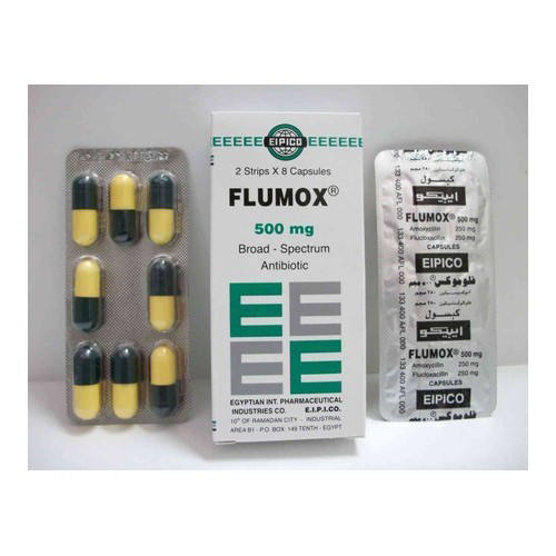 فلوموكس 500مجم 16 كبسولة / Flumox 500mg 16 Caps