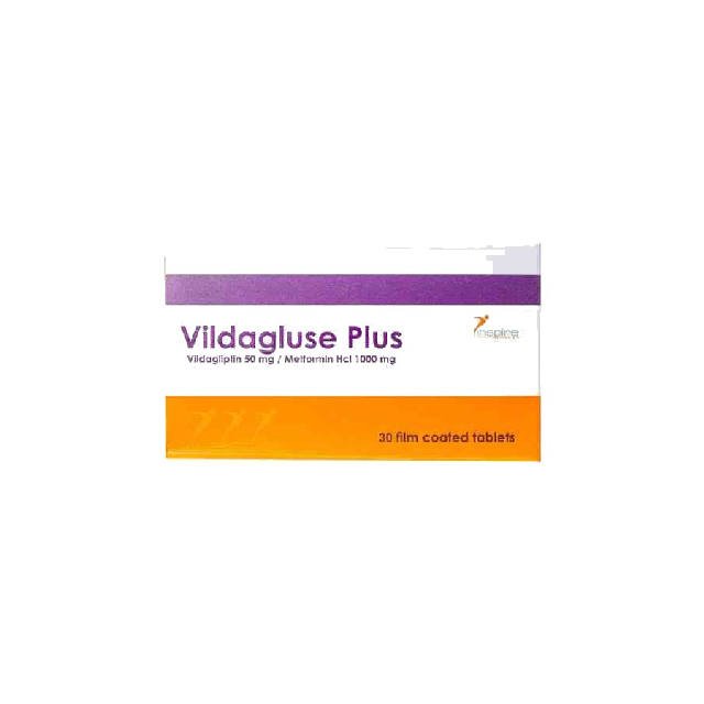 فيلداجلوز 850\50مجم اقراص / vildagluse 50mg 30 tabs