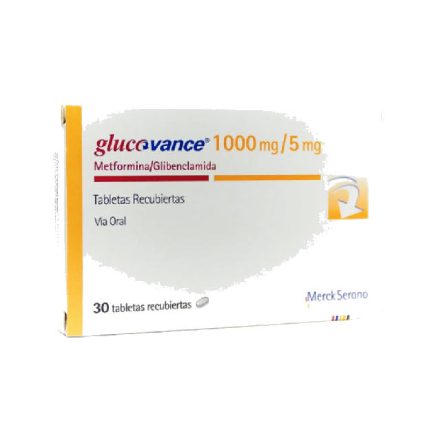 جلوكوفانس500/5 مجم 30قرص / Glwkwfans500/5 Mg 30 Tab