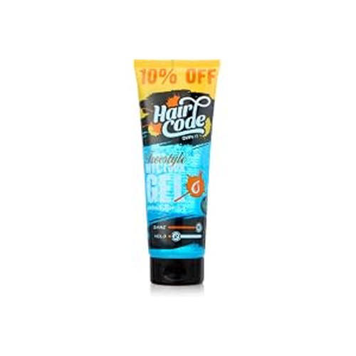هيركود جل 160مل ازرق / Haircode Maximum Hold Blue Styling Gel Jar 160ml