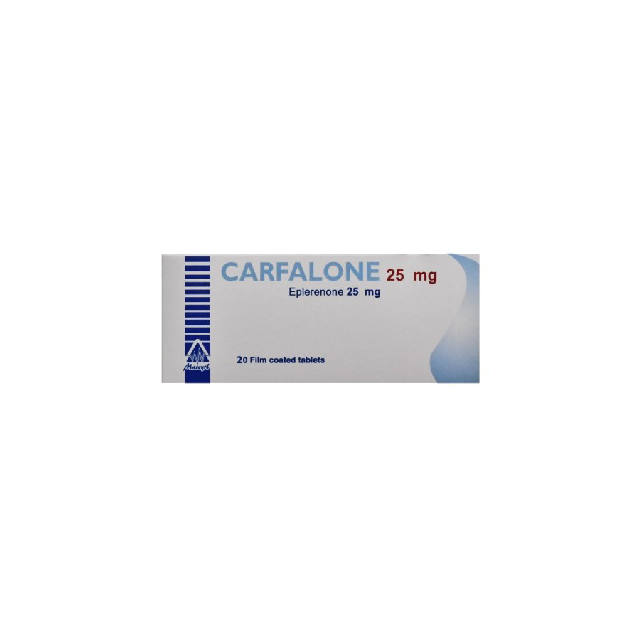 كارفالون 25 مجم 20 قرص / carfalone 25mg 20 f.c. tabs