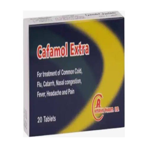 كفامول اكسترا 20 قرص / Cafamol Extra 20 Tab