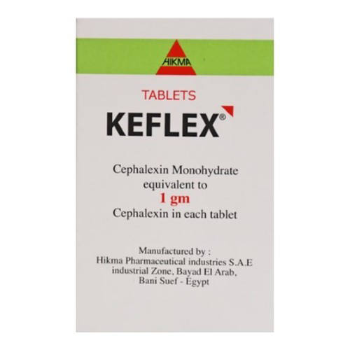 كفلكس 1جم 16 قرص / Keflex 1gm 16 Tabs