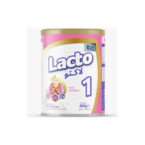 لكتو لبن 1 400 جم / Lacto 1 Standard Infant Milk Formula 400g