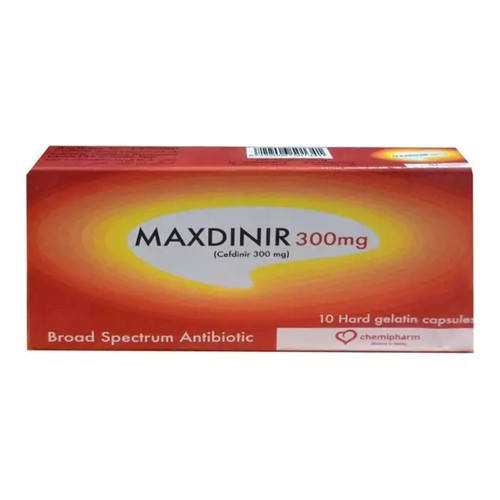 ماكسدينير 250 مجم/5مل معلق 60مل / Maxdinir 250mg/5ml Susp 60ml