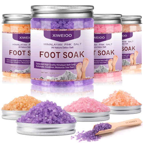 ملح قدم قطع / Effervescent Pedicure Foot Bath Salts Tablets