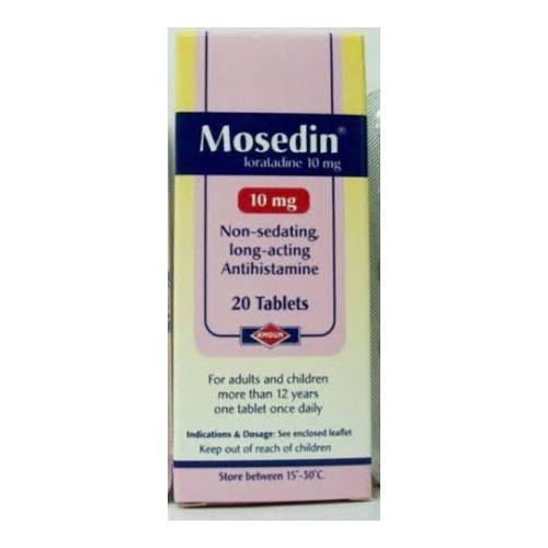 موسيدين 10مجم 20 قرص / Mosedin 10mg 20 Tab