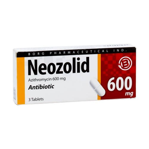 نيوزوليد 600مجم 3 قرص / Neozolid 600mg 3 Tab