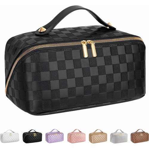 شنطة مكياج / Compact Travel Makeup Pouch Bag