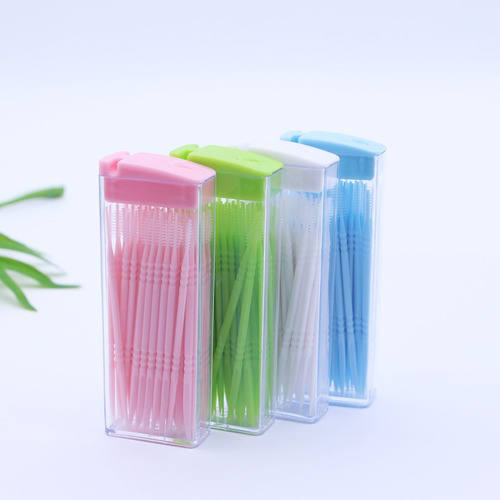 سلكة اسنان200 عود / Plastic Toothpicks 200 Sticks Box