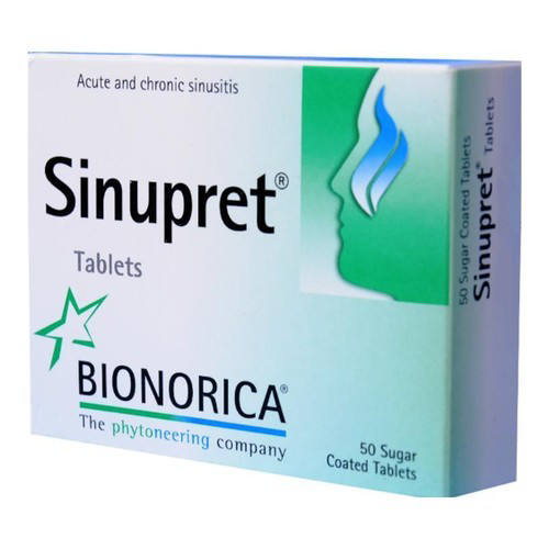 سينوبريت 50 قرص / Sinupret 50 Sugar Coated Tab