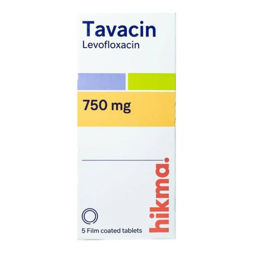 تافاسين 750مجم 5 اقراص / Tavacin 750mg 5 Tab