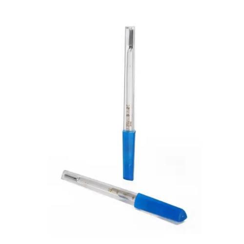 ترمومتر ذئبقي مبروم / Clinical Mercury Thermometer Prismatic