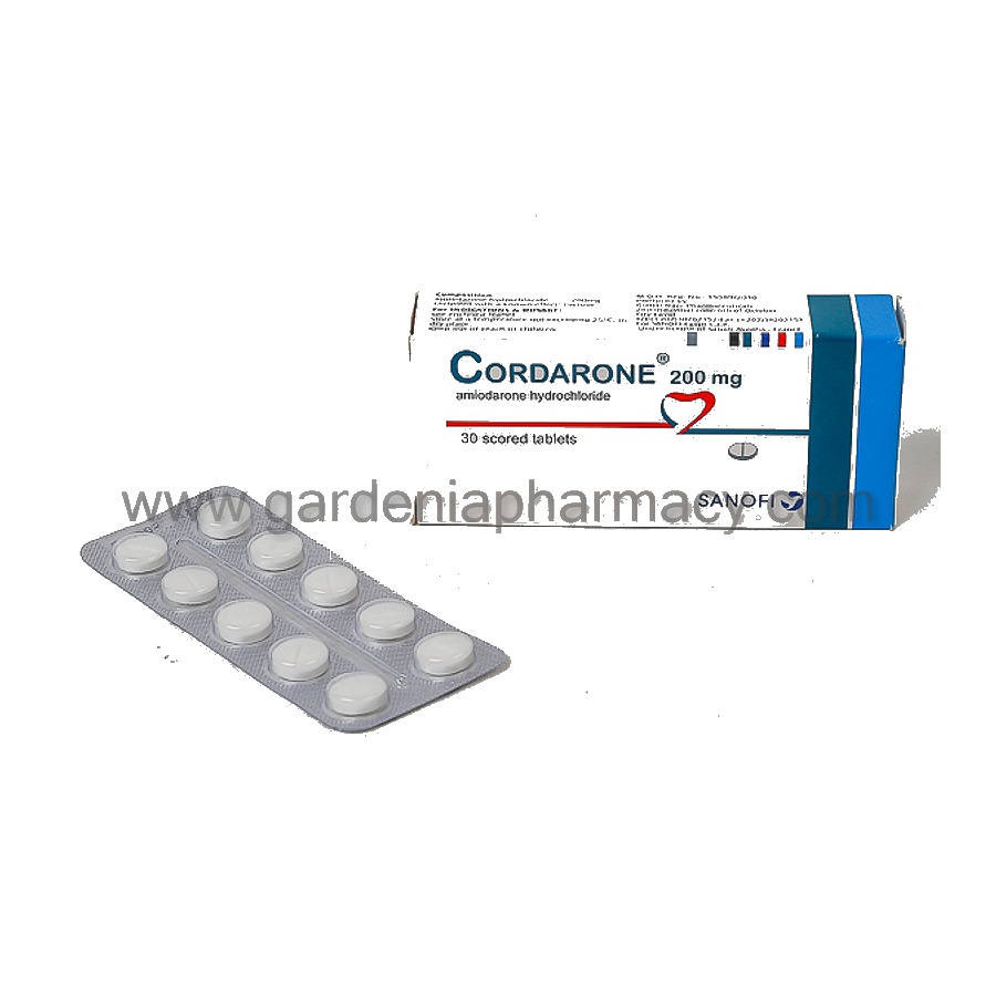 كوردارون 200 مجم 30 قرص / cordarone 200 mg 30 scored tabs