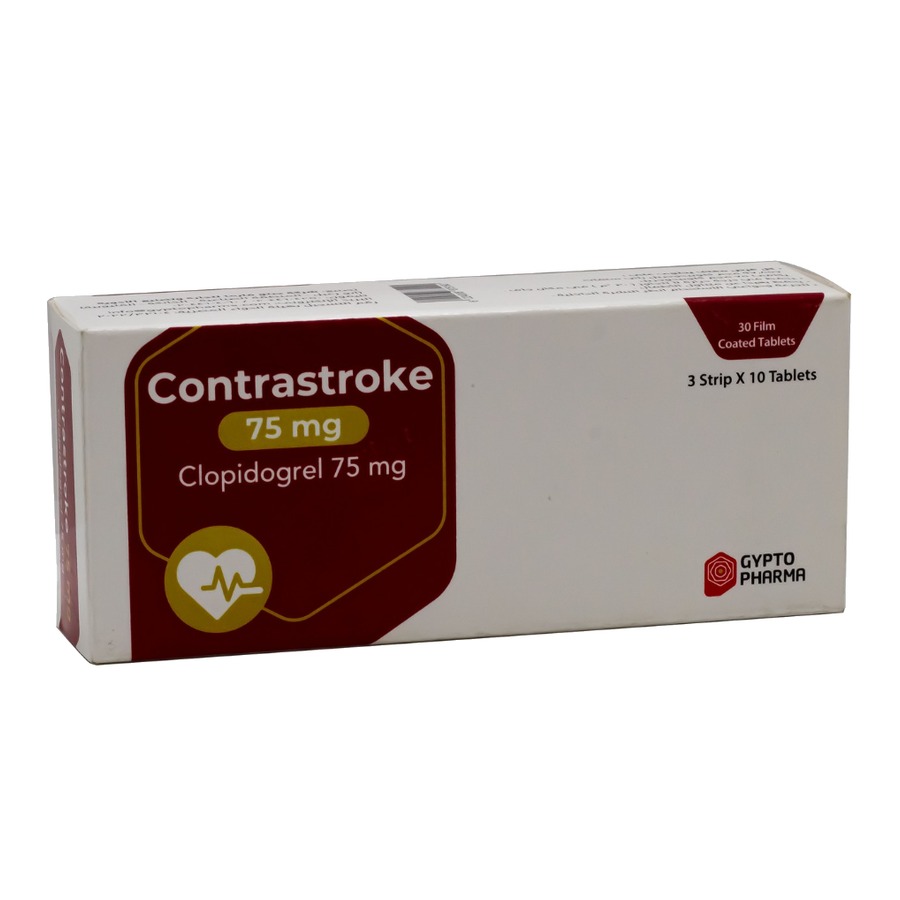 كونتراستروك 75 مجم / contrastroke 75mg 30 tabs